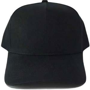 Custom Design 5 Panel a Frame Hats <b>Flat</b> Embroidery Fit Blank Black Wholesale Logo <b>Men</b> Sports Baseball <b>Cap</b> - Product Image 2
