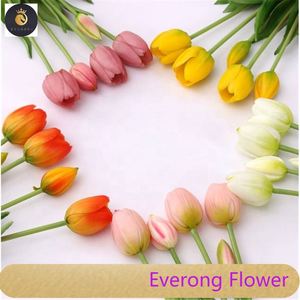 All'ingrosso tulipano artificiale matrimonio decorazione della festa vera e propria di seta fiori finti tulipani - Product Image 2