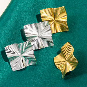 เครื่องประดับเพทายที่มีสีสันเปลือกหอยทะเลใส่ต่างหูสตั๊ด 18 พันทองชุบไข่มุกสแตนเลสต่างหูสตั๊ดหอยสังข์ - Product Image 4