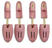 Embauchoirs en bois de cèdre pour hommes, 2 paires, convient aux tailles US 7.5-14