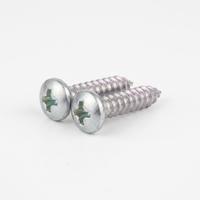 Hot Sale Phillips Tapping Screw Stainless Steel 304 Pan Head for General Metal and Plastic Fastening M3 M4