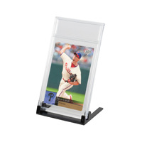 Supports d'affichage magnétiques noirs PQ One Touch pour cartes, pour un accès pratique