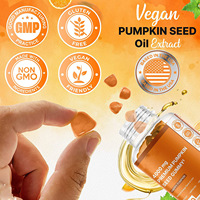 Gummies d'huile de graines de citrouille antioxydantes Haosen OEM/ODM sous marque privée - Compléments alimentaires énergisants pour adultes