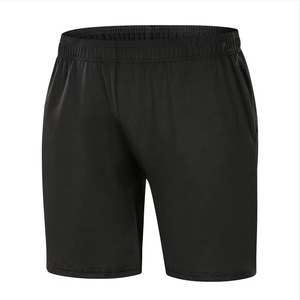 Pantaloncini Sportivi da Uomo Tinta Unita per Basket, Corsa, Fitness, Allenamento, Taglie Forti, Asciugatura Rapida, Alta Elasticità, Estivi - Product Image 1