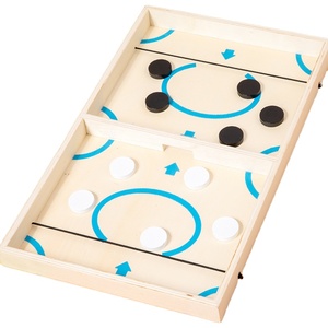 Yeni mancınık satranç ahşap masaüstü Mini hokey masa oyunu <span class=keywords><strong>2</strong></span> oyuncu savaş oyunu aile interaktif oyun oyuncaklar ahşap satranç - Product Image 2