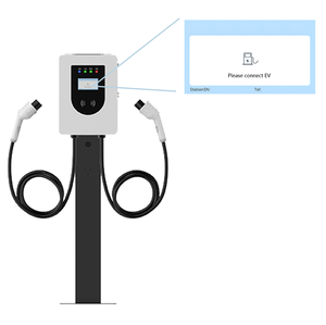 <span class=keywords><strong>Borne</strong></span> <span class=keywords><strong>de</strong></span> <span class=keywords><strong>recharge</strong></span> murale <span class=keywords><strong>pour</strong></span> véhicules <span class=keywords><strong>électrique</strong></span>s Type 1 22KW*2 44KW*2 32A*2 400V Niveau 2 avec câble <span class=keywords><strong>de</strong></span> 5m - Product Image 6