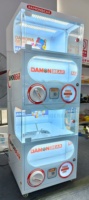 Máquina Expendedora de Cápsulas Metálica de Doble Nivel WANGERBAO, Personalizable, con Ranura para Monedas Gacha, para Regalos y Premios, Oferta Especial