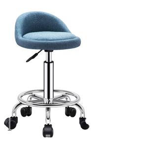 Tabouret de <span class=keywords><strong>bar</strong></span> à colonne d'air de 3e niveau avec réglage en hauteur et fonction pivotante, chaise de <span class=keywords><strong>bar</strong></span> en cuir, outils de coiffure, chaise de barbier - Product Image 2