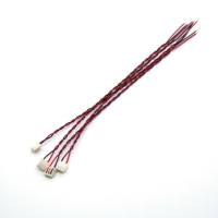 Connecteur JST 03SR-3S personnalisé, série Sr, 3 broches, pas de 1,0 mm, connecteur IDC, fil à fil, 30AWG