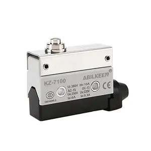 ABILKEEN vendita calda a stantuffo pulsante corto tipo 1 no1nc Micro interruttore 10A grande resistenza di corrente con IP64 impermeabile