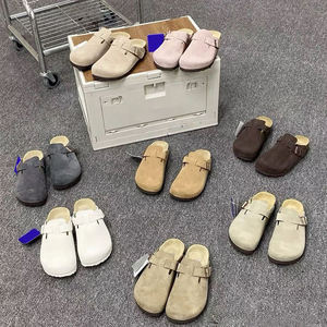 Birkenstocks allemands à bout fermé, orthopédiques, avec soutien de la voûte plantaire, unisexes, confortables, respirants, légers, semelle intérieure en daim souple - Product Image 4