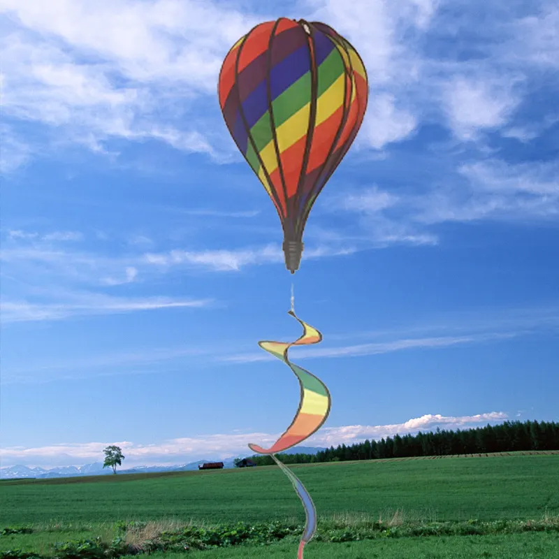 direct sales wind spinners garden ornament wholesale hot air balloon wind spinners decorative windmills