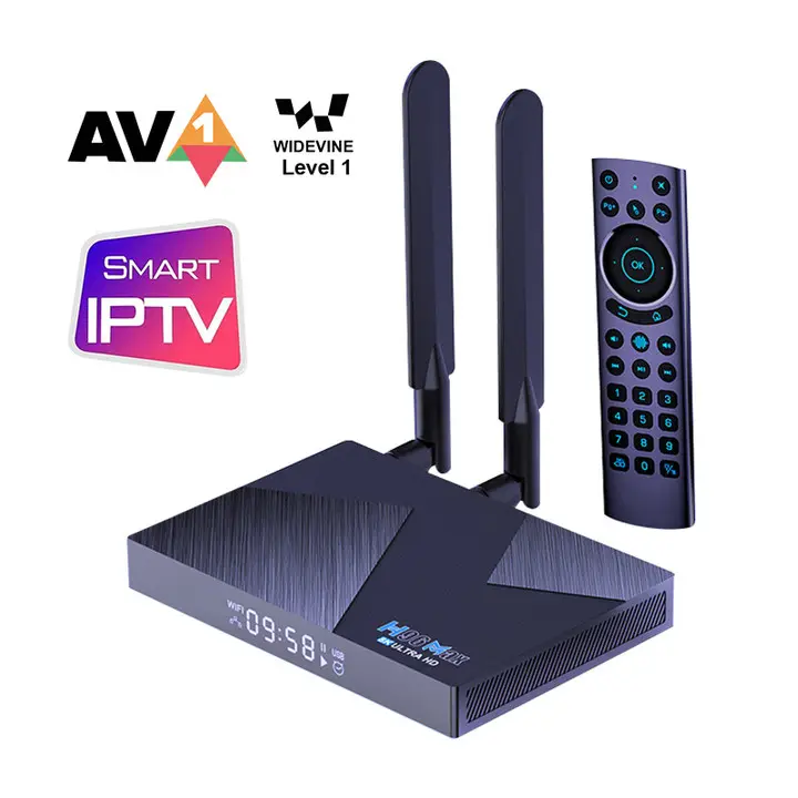 Xnxx TV Box Manufacturers H96max RK3588 DDR4 Android12 Set Top Box WiFi 6 4GbRam 32Gb Rom 8K 1000M/LAN Smart IPTV Android TV Box