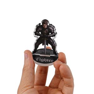 Set de 9 Miniaturas Acrílicas de <span class=keywords><strong>Anime</strong></span> OEM ODM, Figuras de Personajes de Fantasía RPG, Dungeons & Dragons, Pathfinder - Product Image 5