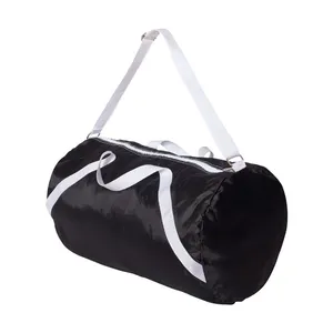 Promotional Lightweight Custom Logo Roll Nylon Duffel Bag for Travel