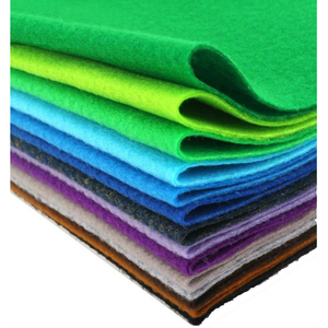 <span class=keywords><strong>Feutre</strong></span> non tissé en polyester doux et coloré de haute qualité, tissu artisanal DIY en plusieurs tailles et motifs pour les travaux manuels des enfants - Product Image 2