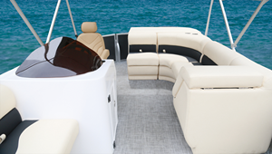 <span class=keywords><strong>Barco</strong></span> Pontón ECOCAMPOR, Embarcación de Recreo, Refrigerador, Barra, Casco de Aluminio, Remolcable, Uso en Lagos, Recreación Familiar, Asientos Estables - Product Image 3