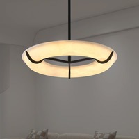 Luminaire de salon en marbre espagnol, style nordique, post-moderne, minimaliste, salle à manger, chambre à coucher, luminaires minimalistes et atmosphériques