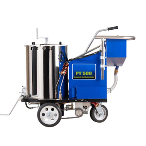 Machine de marquage thermoplastique à pulvérisation à chaud pour lignes routières, pistes et terrains de sport - Product Image 2