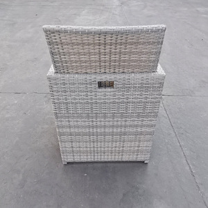 Set Tavolo da Pranzo Moderno per Esterni all'Ingrosso in Rattan Wicker per Ristorante, Patio, Giardino, Balcone, Terrazza, Hotel - Product Image 5