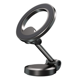 Universal ajustable altura Flexible plegable 3M adhesivo 360 grados giratorio magnético coche soporte de teléfono magnético montaje - Product Image 1