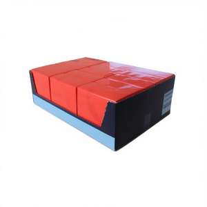 Serviettes rouges 38x38 Punto Bissu Rojo 15 pièces pour la mise en table - Product Image 2