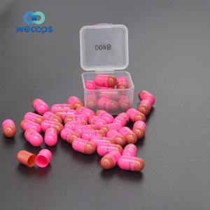 Wecaps güvenlik sert jelatin kapsüller boş sert kapsül hapları 00 # B boş kapsüller için ilaçlar - Product Image 3