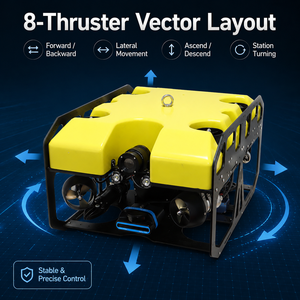 Equipo de Respuesta a Desastres para Rescate en Puentes y Ríos, Robot <span class=keywords><strong>Submarino</strong></span> <span class=keywords><strong>ROV</strong></span> Subacuático - Product Image 3
