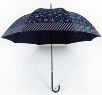 Parapluie Droit Promotionnel Minimaliste en Pongee, Design Tendance, Ouverture Automatique, Options Personnalisables, Diamètre 105cm, Fibre de Verre
