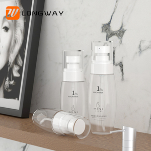 Botella Ovalada de Plástico PETG Transparente Personalizada, 30ml, 60ml, 100ml, Espacio Vacío para Loción, Aceite, Champú, Pulverizador de Niebla, Tipo de Embalaje - Product Image 6