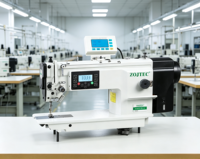 Machine à coudre zigzag à entraînement direct ZOJTEC ZJ5530-1SE-D4 avec coupe-fil automatique