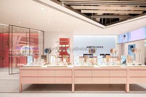 Présentoir de comptoir avec logo Armoire à parfum Étagère à cosmétiques sur pied <span class=keywords><strong>Kiosque</strong></span> de stand - Product Image 5