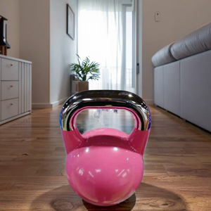 Competitive Gym Fitness 48kg Solid Cast Steel <b>Kettlebell</b> with Handle Custom Color Universal Application - Product Image 4