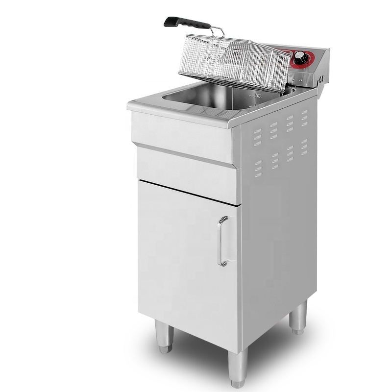 Высокое качество бесплатно стандарт 16л 5kw промышленный лук фритюрница для ресторана