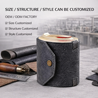 Dompet Kulit Vintage Mewah Merek Hassion, Perlindungan, Akses Uang Tunai Mudah, Kapasitas Besar, Portabel, Unisex, Dompet Unik