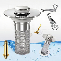 Desagüe de lavabo tipo U de acero inoxidable chino, moderno desagüe de suelo emergente para América