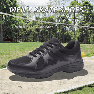 Zapatillas de Skateboard para Hombre OEM ODM, Diseño de Logotipo Personalizado, Forro de Malla Transpirable, Cierre con Cordones, Ligeras, para Primavera y Otoño, EVA - Product Image 2