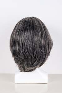 Perruques Lace Front en <span class=keywords><strong>Cheveux</strong></span> Humains Faith Salt and Pepper, Perruque 4x4 Skin Top pour Femmes, Postiches en <span class=keywords><strong>Cheveux</strong></span> Remy Soyeux pour un Volume Mature - Product Image 4