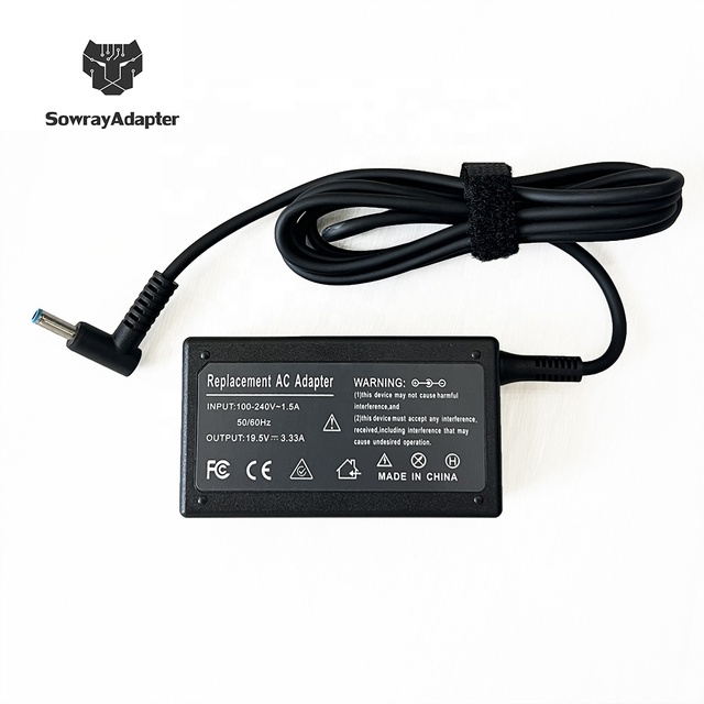 19.5V 3.33A 65W AC Power Adapter Charger Blue Tip Laptop Chargers 4.5 3.0mm for H P Pavilion 11 13 15 Ac Dc Adapters