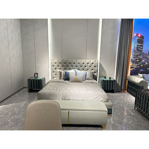 Ensemble de chambre à coucher, <span class=keywords><strong>Table</strong></span> de <span class=keywords><strong>chevet</strong></span>, armoire, commode, Suite, meubles baroques de luxe en bois fait à la main, meubles Royal - Product Image 4