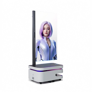 Écran d'affichage transparent ultra-mince intérieur <span class=keywords><strong>OLED</strong></span> de 30/55 pouces avec écran tactile pour la publicité commerciale dans les ascenseurs et les magasins de détail - Product Image 2