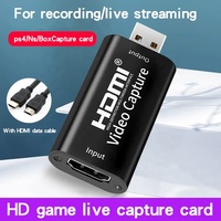 Doonjiey HDTV vers USB 2 0 carte de Capture vidéo 1080P pour jeu de Streaming vidéo et diffusion en direct connecteur argent