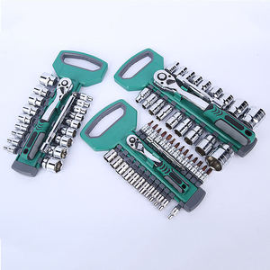 20-delige 1/2 inch ratelset met sleutels, handbediend, harde koffer, comfortabele grip, ergonomische handgreep, autoreparatiegereedschapset - Product Image 3