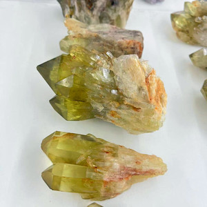 Gema Natural de alta calidad, cristales curativos, piedra rugosa, citrino ahumado, espécimen de cristal de racimo - Product Image 3