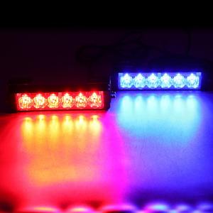 Bande lumineuse de signalisation de voiture à 12 LED, télécommande, 12 V, feux de jour, lampe de secours clignotante pour voiture, moto, tout-terrain, VTT - Product Image 6