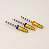 Fraise à ongles professionnelle en carbure de tungstène 3 voies 5 en 1 pour retirer le gel acrylique Super XXF-M XXF-XC F-2XC, fraise à ongles 5 en 1