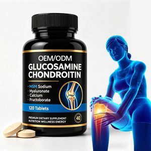 OEM/ODM <span class=keywords><strong>Glucosamine</strong></span> <span class=keywords><strong>Chondroïtine</strong></span> : Formule Complexe pour le Soutien des <span class=keywords><strong>Articulations</strong></span> et des Os – Améliore la Flexibilité Articulaire et Prévient l'Ossebrité - Product Image 1