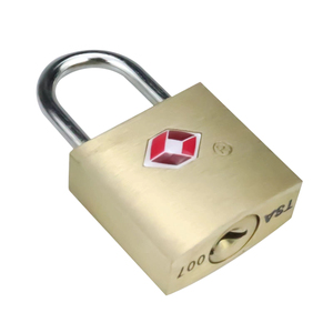 <span class=keywords><strong>Petit</strong></span> <span class=keywords><strong>cadenas</strong></span> TSA 385 Kamal en alliage de zinc, corps carré, double levier, <span class=keywords><strong>cadenas</strong></span> de sécurité avec clé maîtresse pour bagages de voyage - Product Image 2