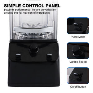 Nuevo producto portátil de alta resistencia NSF 1.5L 2L Coffee Shop Smoothie Juicers Machine 1500W 2200W cubierta insonorizada licuadora comercial - Product Image 2