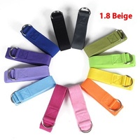 Sangle de Yoga Personnalisée avec Logo, Ceinture en Coton Ajustable pour Fitness, Thérapie Physique et Pilates - Vente en Gros Sports et Loisirs